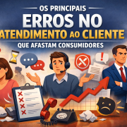 erros no atendimento ao cliente